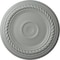 Ekena Millwork Small Alexandria Ceiling Medallion (Fits Canopies up to 4 5/8"), 7 7/8"OD x 3/4"P, Primed White CM07AL - alternate 1